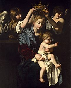 Bartolomeo Cavarozzi - Virgin and Child with Angels - Google Art Project