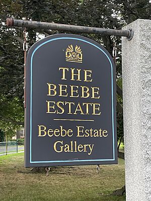 Beebe Estate Sign