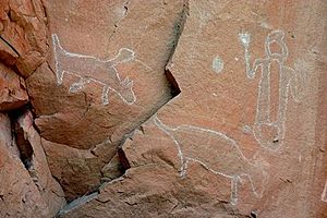 Black Hills petroglyphs 1