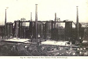 Blast furnaces Middlesbrough