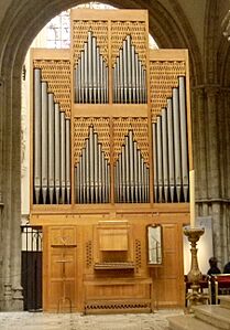 Bruxelles, Cattedrale dei SS. Michele e Gudula, Organo Collon