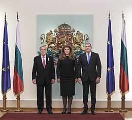 Bulgarian President Rumen Radev - EC President Jean-Claude Juncker meeting in Sofia (24778491567)