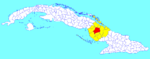 Camagüey (Cuban municipal map)