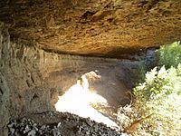 Cave at phantom falls