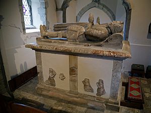 Church of St Laurence Blackmore Essex England - Thomas and Margaret Smyth altar tomb