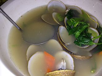 Clam soup
