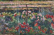 Claude Monet - Peony Garden - Google Art Project
