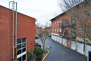 Coca-Cola Bottling Plant, photographer facing NE from N. Finley St.