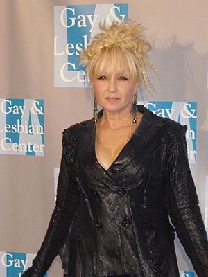 Cyndi Lauper at An Evening With Women event