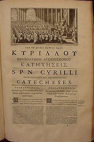 Cyrillus Hierosolymitani Catecheses