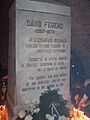 DavidFerencMemorialTablet