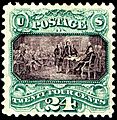 Declaration of Independence, 24c, 1869 issue