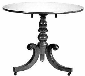 Declaration of Sentiments table