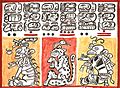 Detail of Codex Dresdensis drawn by Lacambalam