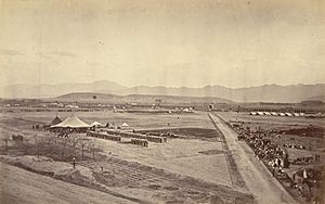 Durbar Maidan of Sherpur Cantonment in 1879