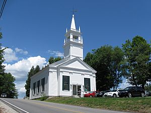 Andover Congregational Church in the village of East Andover