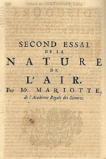Edme Mariotte Discourse on the Nature of Air