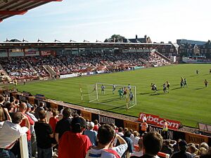 Exeter City take a corner - geograph.org.uk - 971951