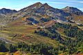 Falls colors of Red Pass and the White Chuck Cinder Cone