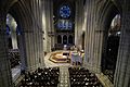 Ford funeral at National Cathedral, wide view