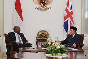 Foreign Secretary David Lammy visits Indonesia (54080643735)