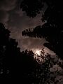 Fotografia de la Luna y el Cielo Nocturno, Caimito, Sucre, Colombia