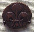 French issued copper coin cast in Pondicherry for internal Indian trade