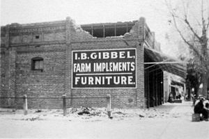 Gibbel Hardware - 1918 Earthquake