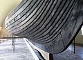 Gokstad ship bow planking 2012