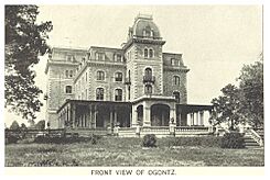 HOTCHKIN(1892) p120 Philadelphia, Ogontz School for Young Ladies, front view.jpg
