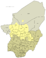Hausa language map