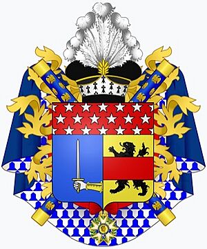 Heraldic achievement of Claude-Victor Perrin, Duke of Belluno