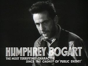 Humphrey Bogart in The Petrified Forest film trailer