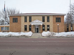 Former Hutchinson County Courthouse in Olivet