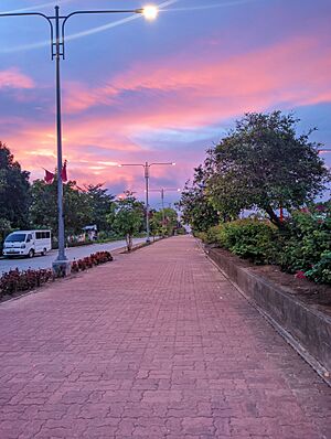 Iloilo City - Diversion Road Jogging and Bicycle Lane