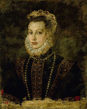 Isabel von Valois by Sofonisba Anguissola