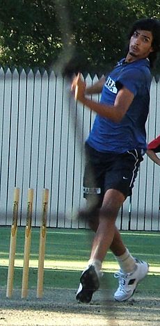 Ishant Sharma bowling