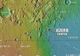 Jezero crater — the landing site for NASA’s Mars 2020 mission