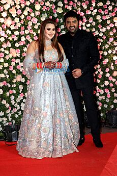 Kapil-Sharma-and-Ginni-Chatrath’s-wedding-reception