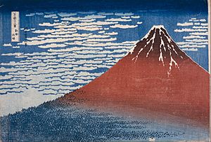 Katsushika Hokusai - Fine Wind, Clear Morning (Gaifū kaisei) - Google Art Project