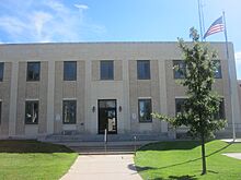 Kearny County, KS, Courthouse IMG 5843