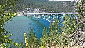 Kootenai Bridge Over Lake Koocanusa