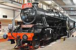 LMS Stanier 8F 8233 at The Engine House, Severn Valley Railway.JPG