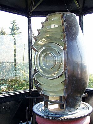 Lens at Old Presque Isle Light (Presque Isle Mich)