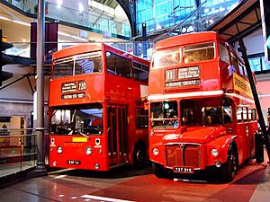 London DMS Fleetline and Routemaster