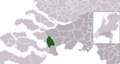 Map - NL - Municipality code 0748 (2009)