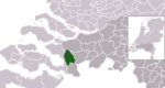 Location of Bergen op Zoom