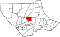 Map of Lycoming County Pennsylvania Highlighting Hepburn Township.png