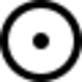 Map pointer black