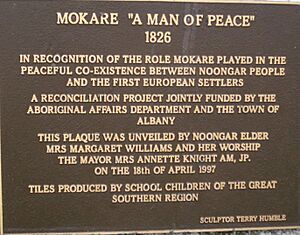 Mokare plaque